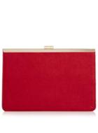 Dorothy Perkins Head Over Heels Barlie Red Clutch Bag