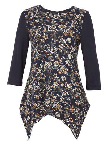 Dorothy Perkins *tenki Blue Paisley Print Jumper