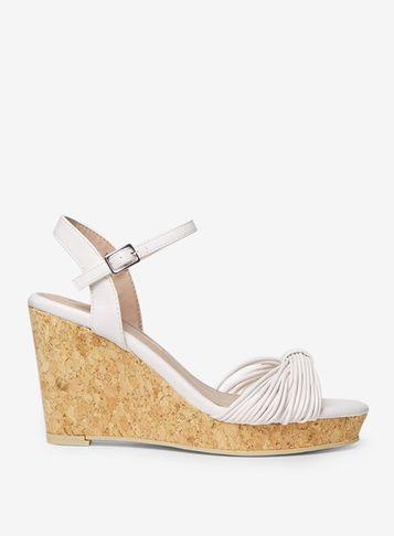 Dorothy Perkins White 'rita' Wedge Sandals