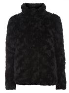 Dorothy Perkins Black Faux Fur Short Coat