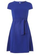 Dorothy Perkins Cobalt Self-tie Belt Mini Dress