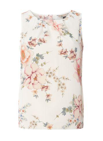 Dorothy Perkins *billie & Blossom Petite Ivory Bloom Shell Top