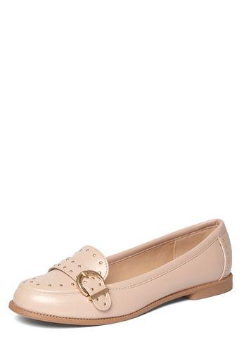 Dorothy Perkins Nude 'lark' Studded Loafers
