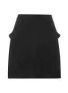 Dorothy Perkins Black Mini Ruffle Skirt