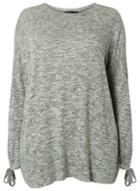 Dorothy Perkins Dp Curve Grey Bow Detail Jumper