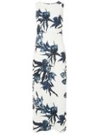 Dorothy Perkins Ivory Linear Floral Maxi Dress
