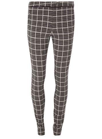 Dorothy Perkins *tall Grey Dogstooth Bengaline Trousers