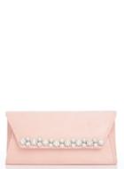 *quiz Pink Pearl Diamante Clutch Bag