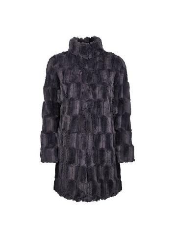 Dorothy Perkins Petite Slate Grey Textured Coat