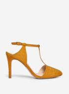 Dorothy Perkins Yellow Empire Court Shoes