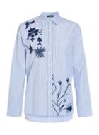 Dorothy Perkins *quiz Blue Stripe Flower Shirt