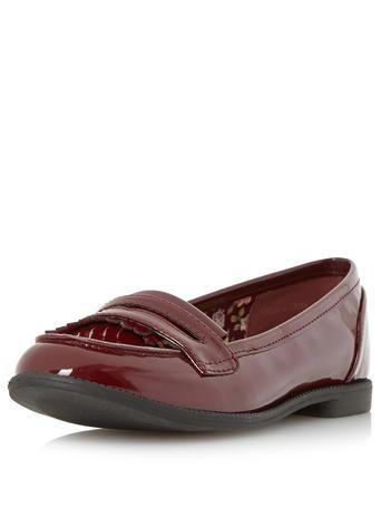 Dorothy Perkins *head Over Heels Gliss Fringe Loafer