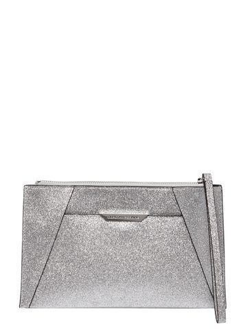 Dorothy Perkins Silver Wristlet Clutch