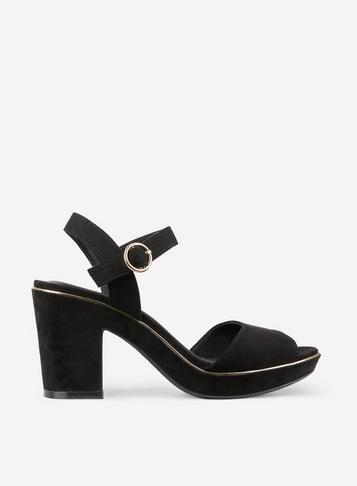 Dorothy Perkins Black 'rhonda' Sandals