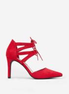 Dorothy Perkins Red 'elle' Court Shoes