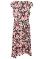 *billie & Blossom Tall Pink Floral Print Frill Skater Dress