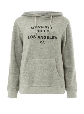 Dorothy Perkins Grey Beverley Hills Hoodie