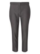Dorothy Perkins Hexagon Textured Ankle Grazer Trousers
