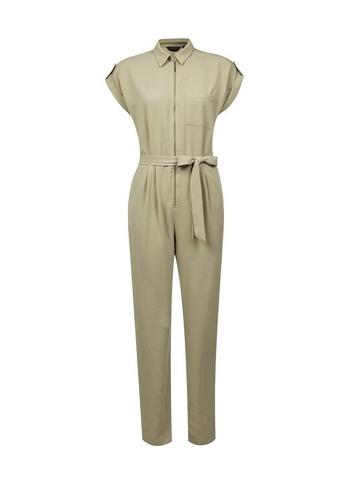 Dorothy Perkins Khaki Short Sleeve Boilersuit