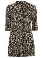 Dorothy Perkins Grey Leopard Print Tunic