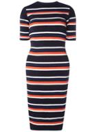 Dorothy Perkins Multi Coloured Stripe Midi Dress