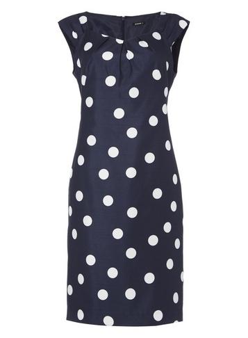*roman Originals Navy Polka Dot Dress