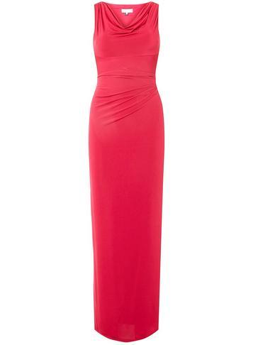 Dorothy Perkins *showcase Cranberry Red 'monroe' Maxi Dress