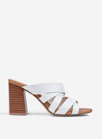 Dorothy Perkins White Sookie Multi Strap Sandals