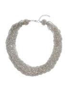 Dorothy Perkins Beaded Plait Necklace