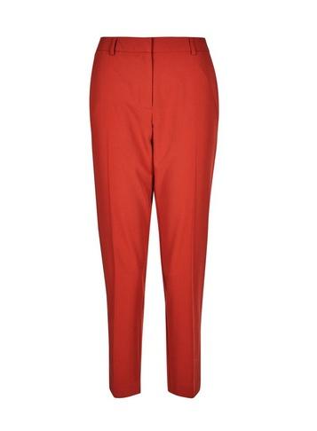 Dorothy Perkins Rust Ankle Grazer Trousers