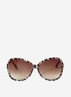 Dorothy Perkins Leopard Print Oversized Sunglasses