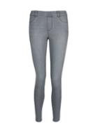 Dorothy Perkins Petite Grey Mid-rise Eden Jeggings