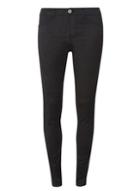 Dorothy Perkins Gold And Black Glitter 'frankie' Ultra-soft Jeggings