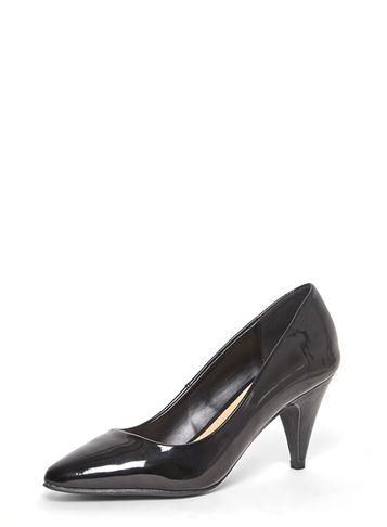 Dorothy Perkins Black 'diana' Patent Court Shoes