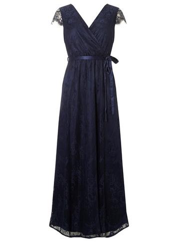 Dorothy Perkins *navy 'isla' Maxi Dress
