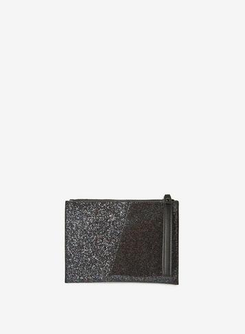 Dorothy Perkins Navy Glitter Panel Wristlet