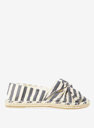 Dorothy Perkins Wide Fit Striped Ciera Espadrille