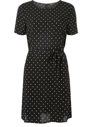 Dorothy Perkins *only Monochrome Spot Print Shift Dress