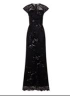 Dorothy Perkins *chi Chi London Black Embellished Maxi Dress