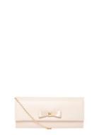 Dorothy Perkins *lily & Franc Nude Patent Bow Clutch Bag