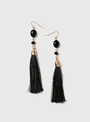 Dorothy Perkins Stone And Tassle Earrings