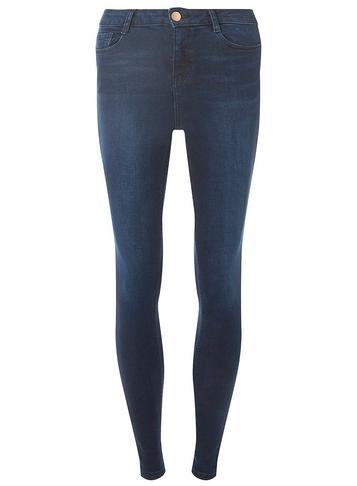 Dorothy Perkins Rich Blue 'shape & Lift' Skinny Jeans