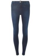 Dorothy Perkins Rich Blue 'shape & Lift' Skinny Jeans