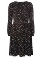Dorothy Perkins *billie And Blossom Black Feather Dress