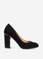 Dorothy Perkins Black 'evie' Heeled Court Shoes