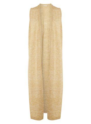 Dorothy Perkins *vila Camel Knit Waistcoat