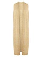 Dorothy Perkins *vila Camel Knit Waistcoat