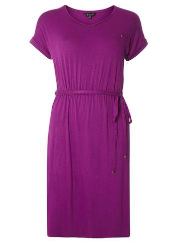 Dorothy Perkins Purple Jersey Midi Dress