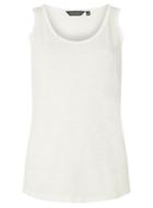 Dorothy Perkins Ivory Slubby Vest