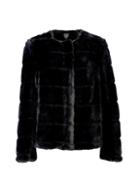 Dorothy Perkins Black Short Faux Fur Jacket